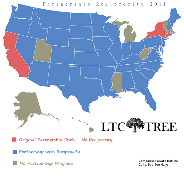 What States Have Long Term Care Partnership Program?
